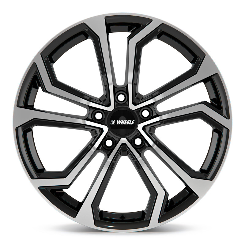 itWheels ELLA gloss black polished