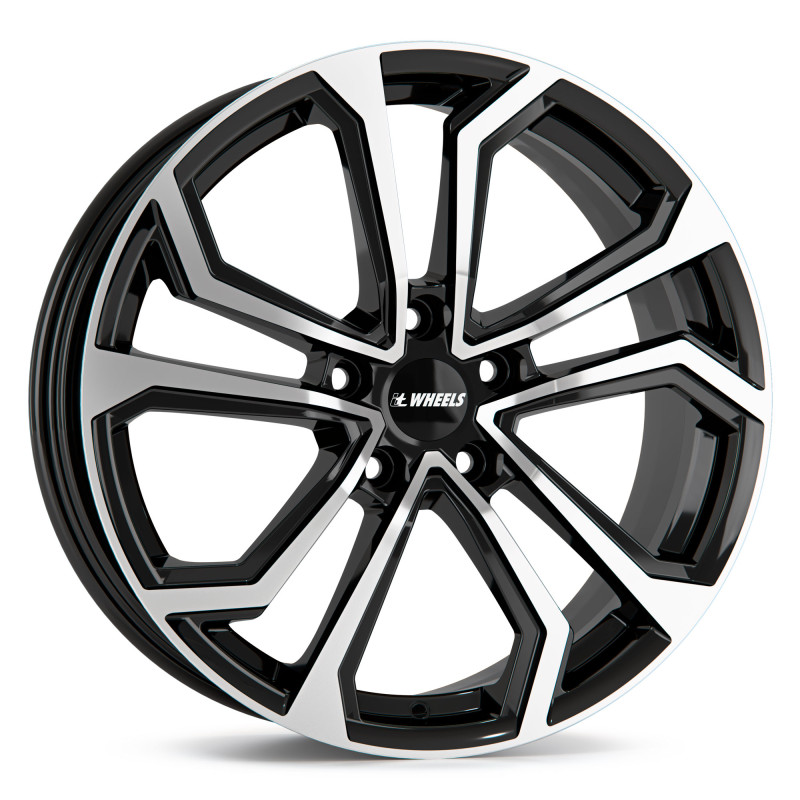 itWheels ELLA gloss black polished