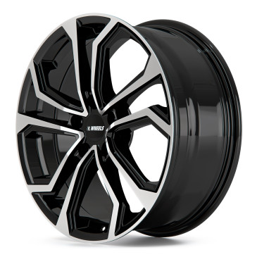 itWheels ELLA gloss black polished