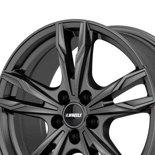 itWheels GINA matt titanium
