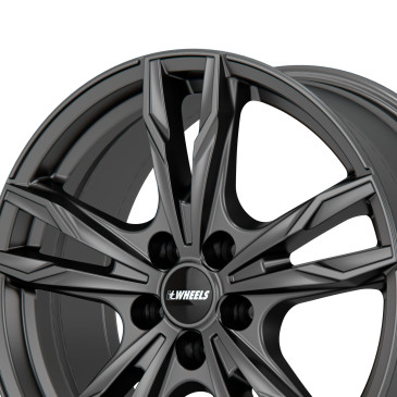 itWheels GINA matt titanium