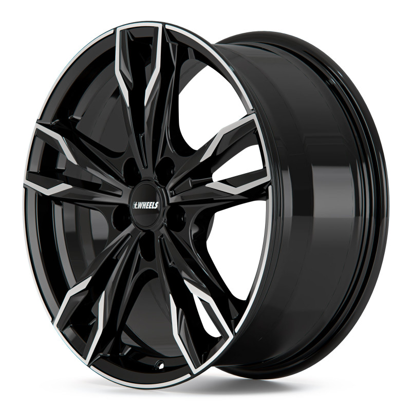 itWheels GINA gloss black polished