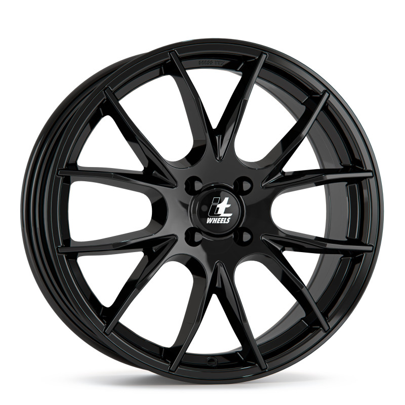 itWheels KIRA 4 Loch gloss black