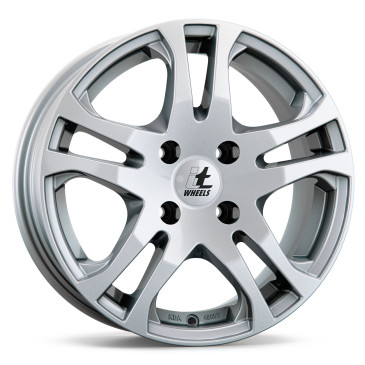 itWheels MICHELLE 4 Loch silver