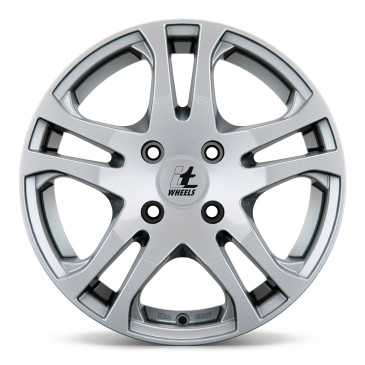 itWheels MICHELLE 4 Loch silver