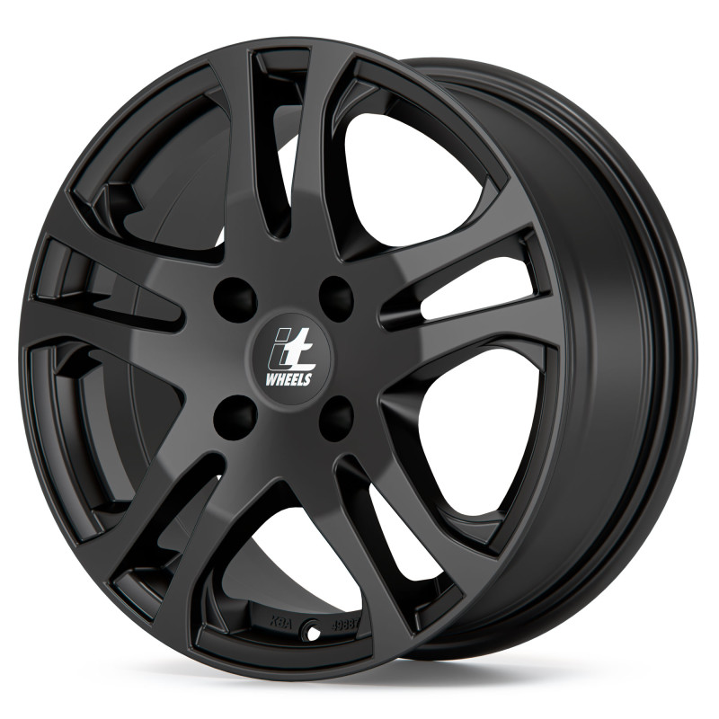 itWheels MICHELLE 4 Loch matt black