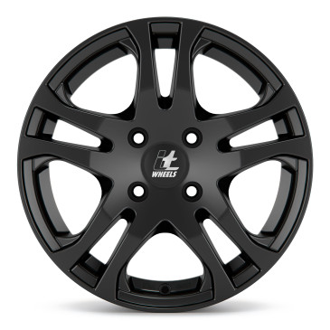 itWheels MICHELLE 4 Loch matt black