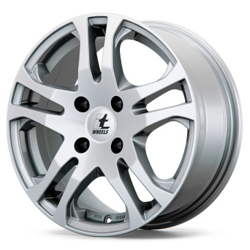itWheels MICHELLE 4 Loch silver