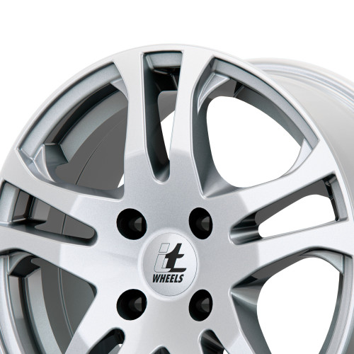 itWheels MICHELLE 4 Loch silver