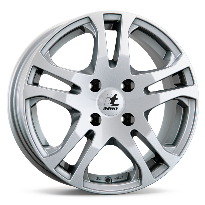 itWheels MICHELLE 4 Loch silver