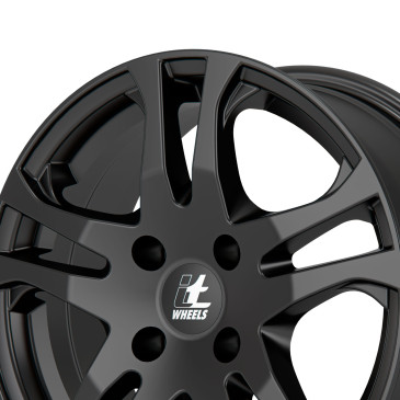 itWheels MICHELLE 4 Loch matt black