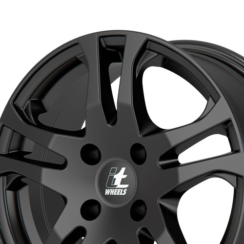 itWheels MICHELLE 4 Loch matt black