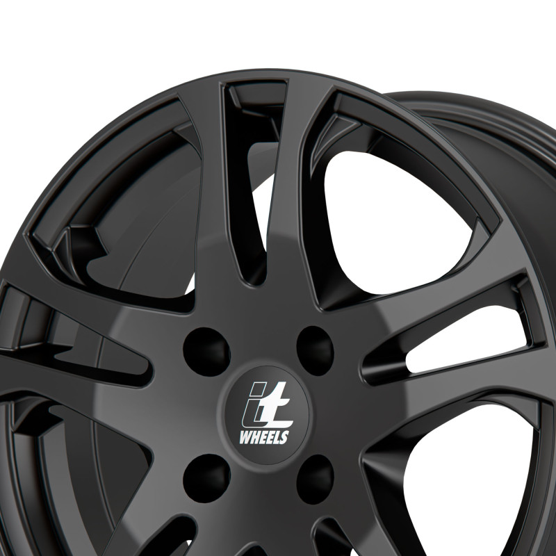 itWheels MICHELLE 4 Loch matt black