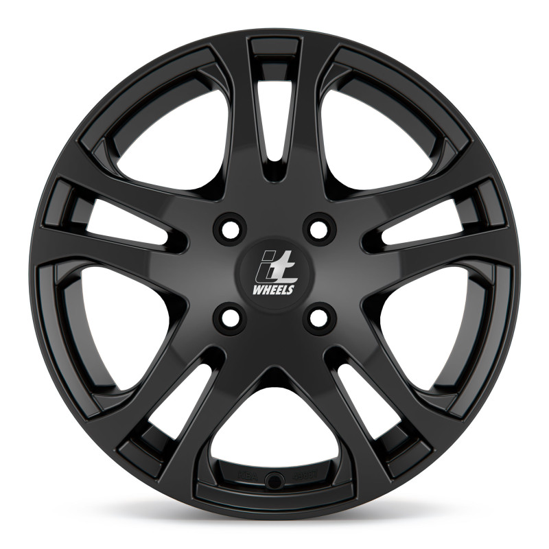 itWheels MICHELLE 4 Loch matt black