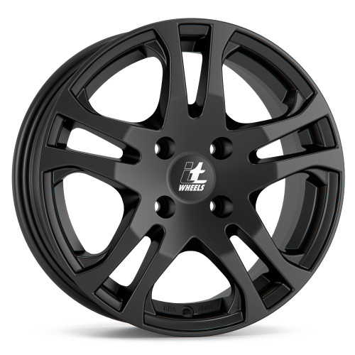 itWheels MICHELLE 4 Loch matt black