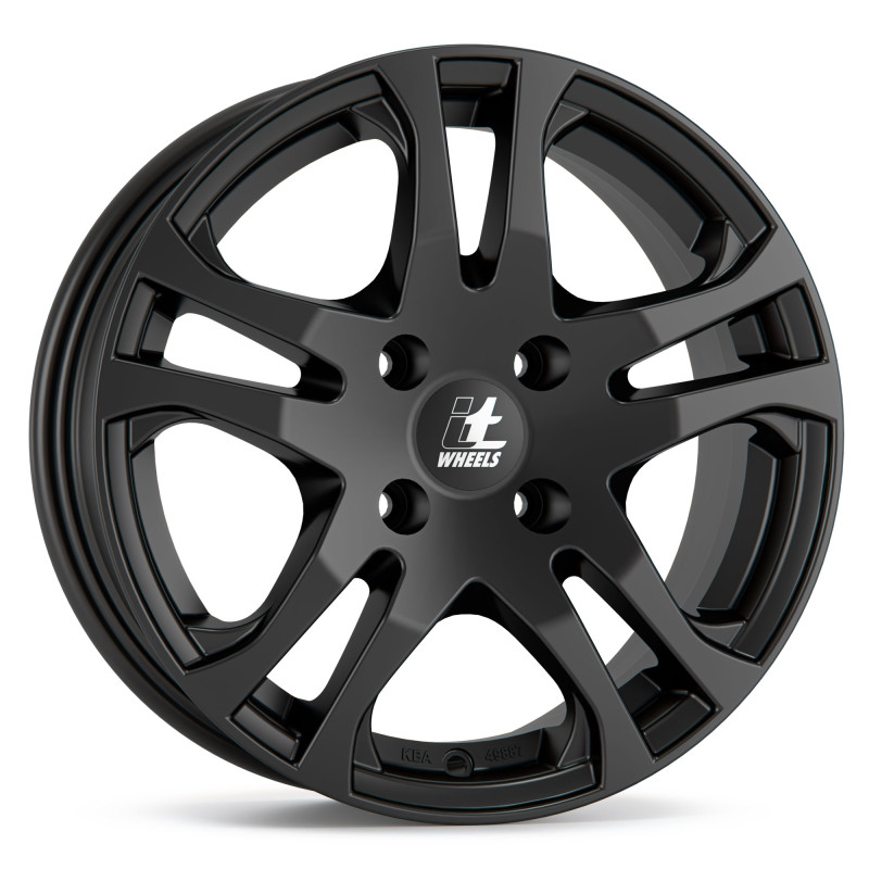itWheels MICHELLE 4 Loch matt black