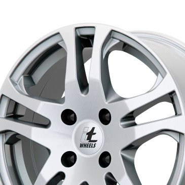 itWheels MICHELLE 4 Loch silver