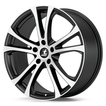 itWheels MICHELLE matt black polished