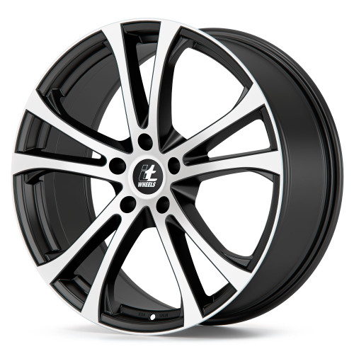 itWheels MICHELLE matt black polished