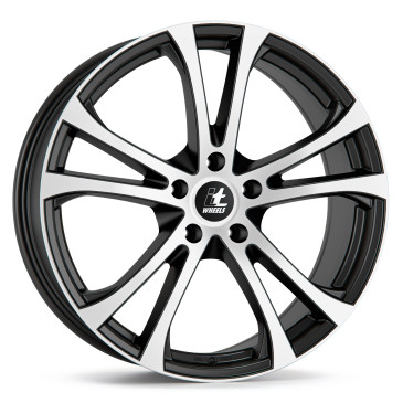 itWheels MICHELLE matt black polished
