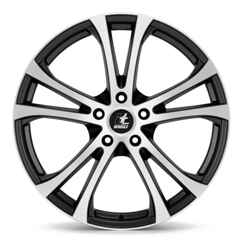 itWheels MICHELLE matt black polished