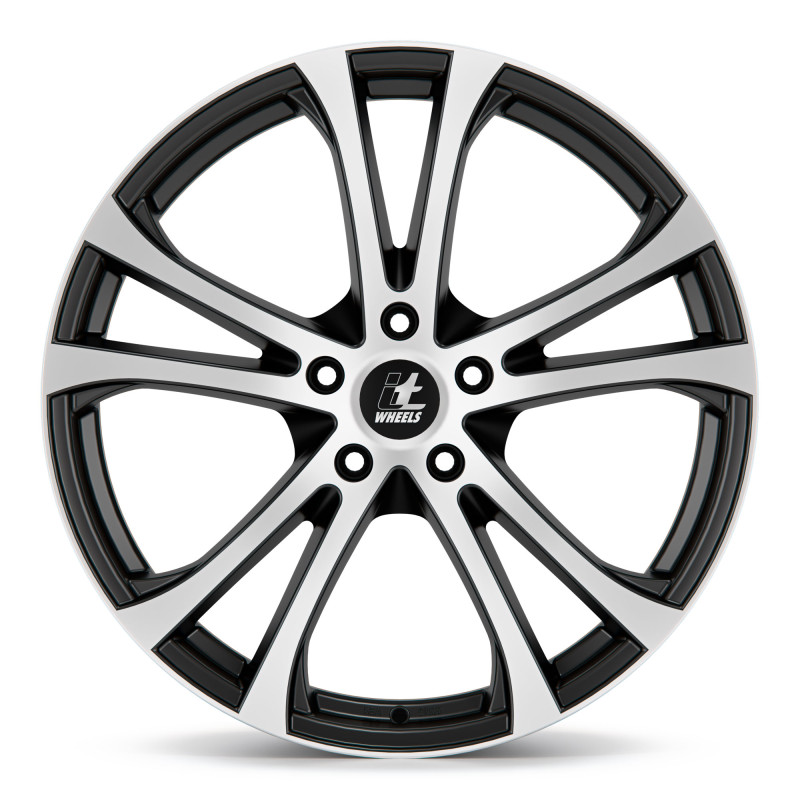itWheels MICHELLE matt black polished