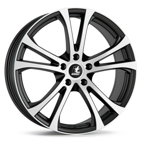 itWheels MICHELLE matt black polished
