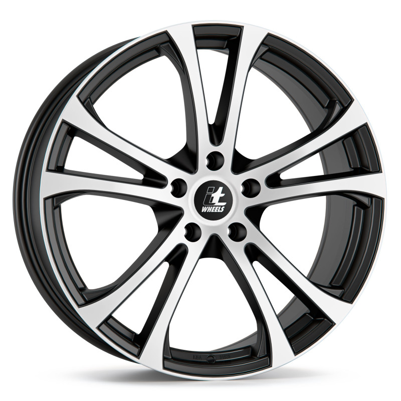 itWheels MICHELLE matt black polished