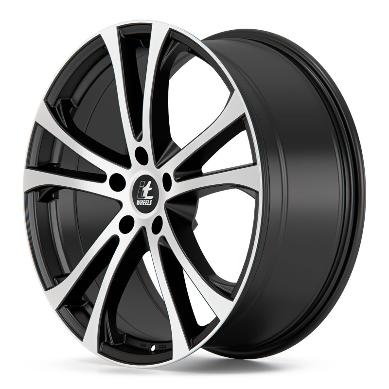 itWheels MICHELLE matt black polished