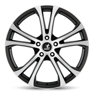 itWheels MICHELLE matt black polished