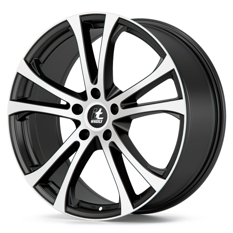 itWheels MICHELLE matt black polished