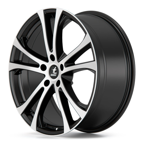 itWheels MICHELLE matt black polished