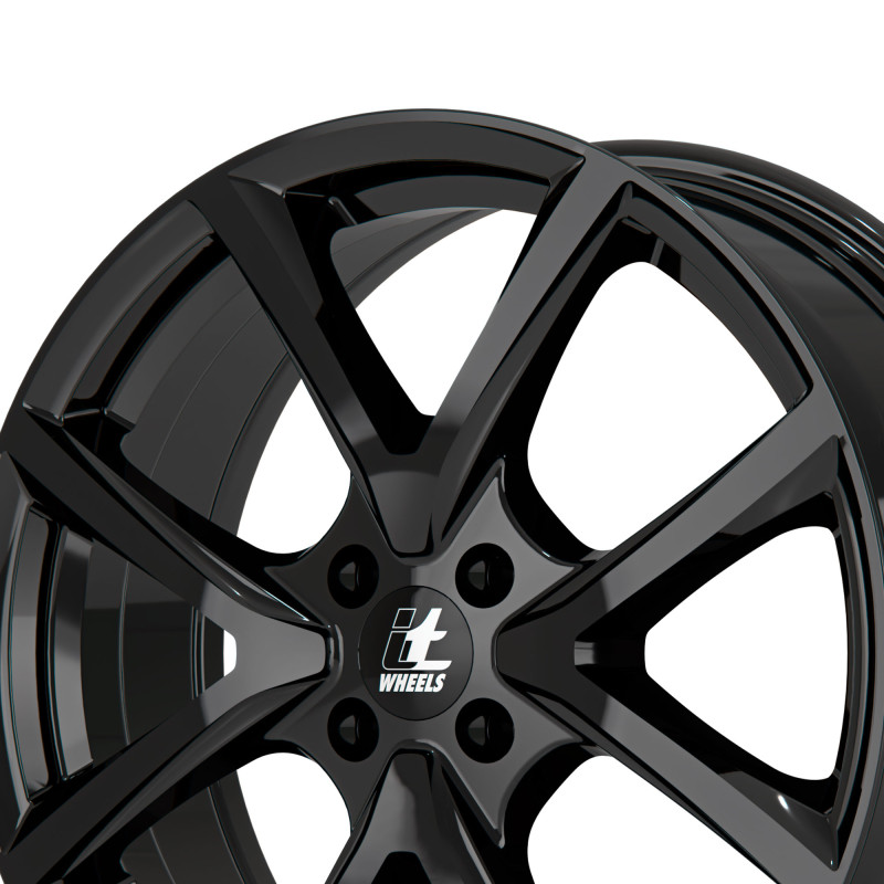 itWheels MIRA 4 Loch gloss black