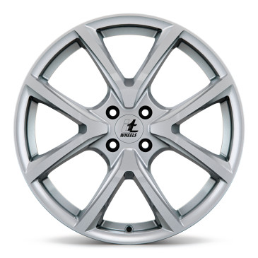 itWheels MIRA 4 Loch gloss silver