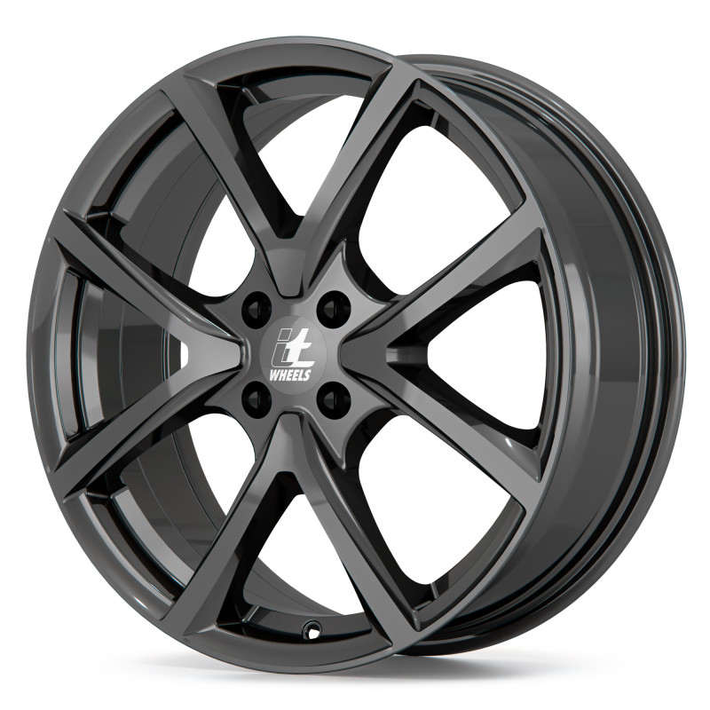 itWheels MIRA 4 Loch gloss titanium