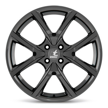 itWheels MIRA 4 Loch gloss titanium