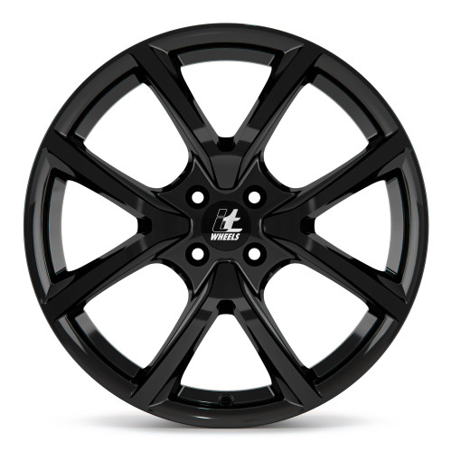 itWheels MIRA 4 Loch gloss black