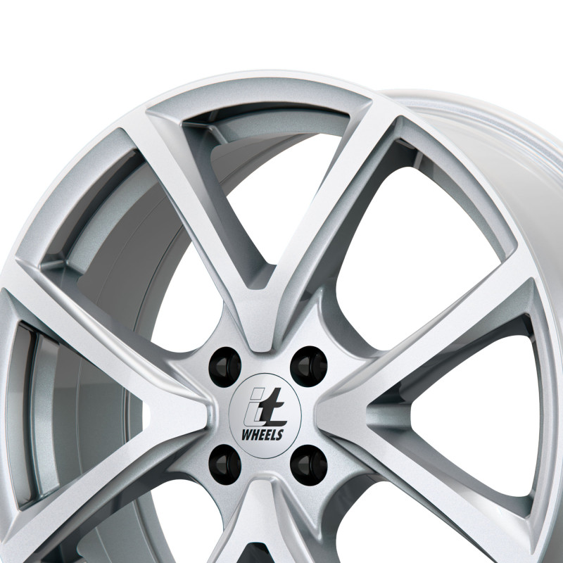itWheels MIRA 4 Loch gloss silver