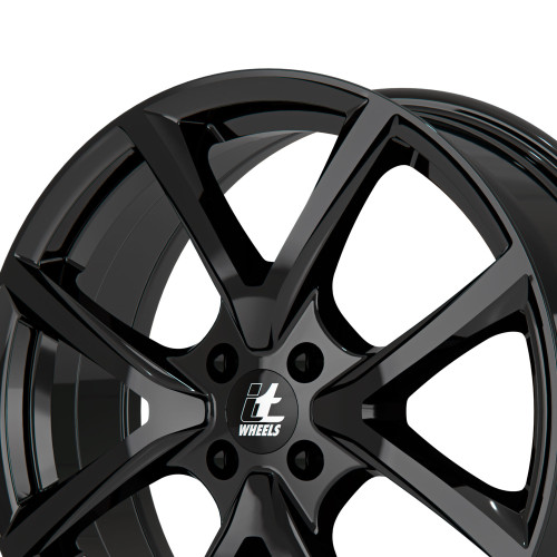 itWheels MIRA 4 Loch gloss black
