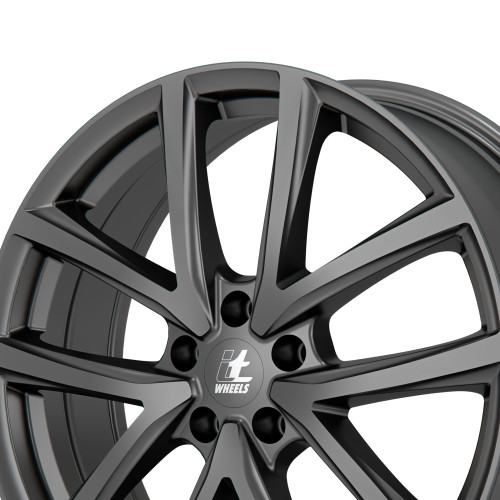itWheels MIRA gloss titanium