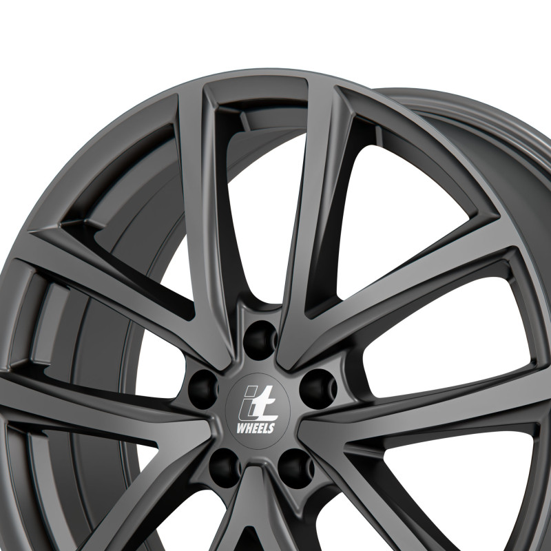 itWheels MIRA gloss titanium