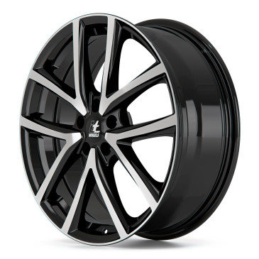 itWheels MIRA gloss black polished