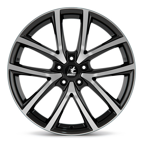 itWheels MIRA gloss black polished
