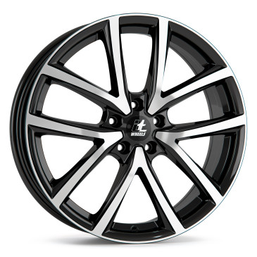 itWheels MIRA gloss black polished