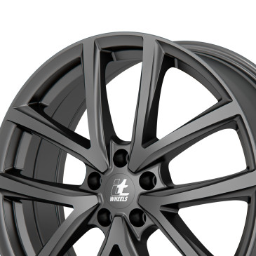itWheels MIRA gloss titanium