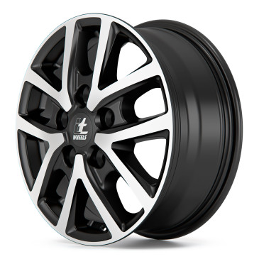 itWheels MIRA VAN gloss black polished