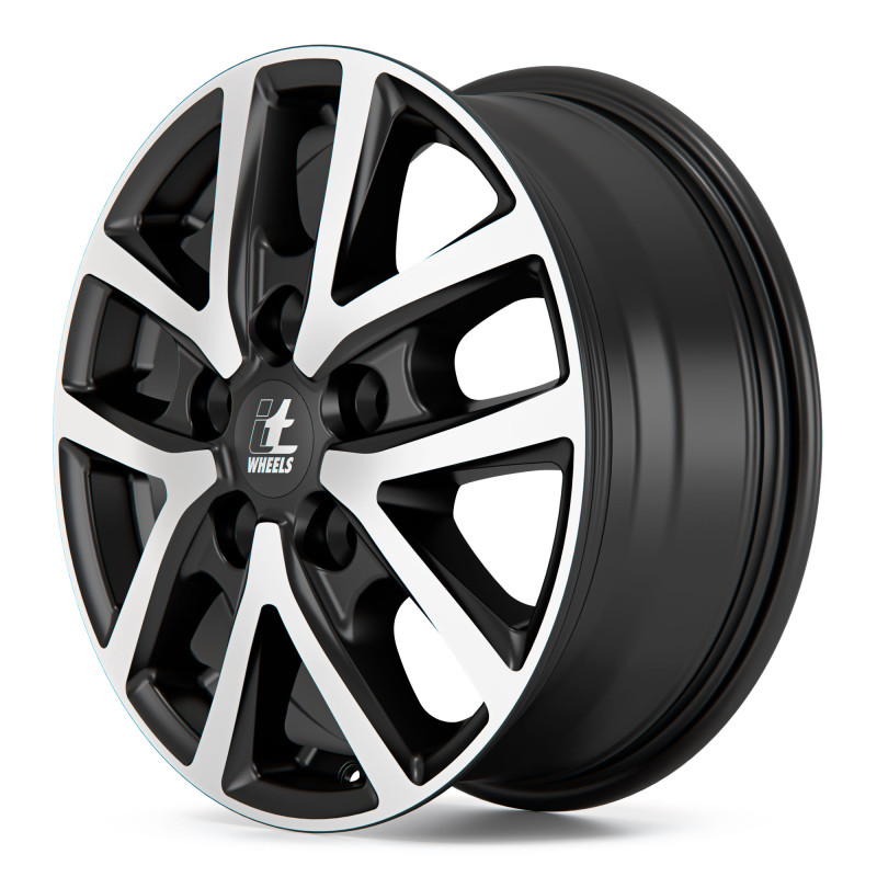 itWheels MIRA VAN gloss black polished