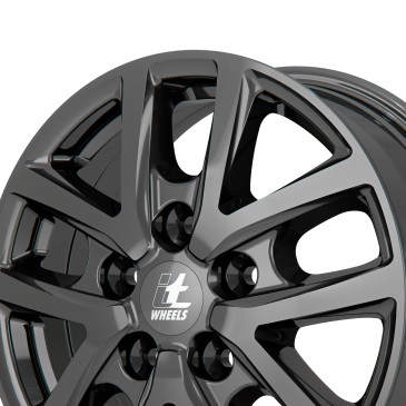 itWheels MIRA VAN gloss titanium