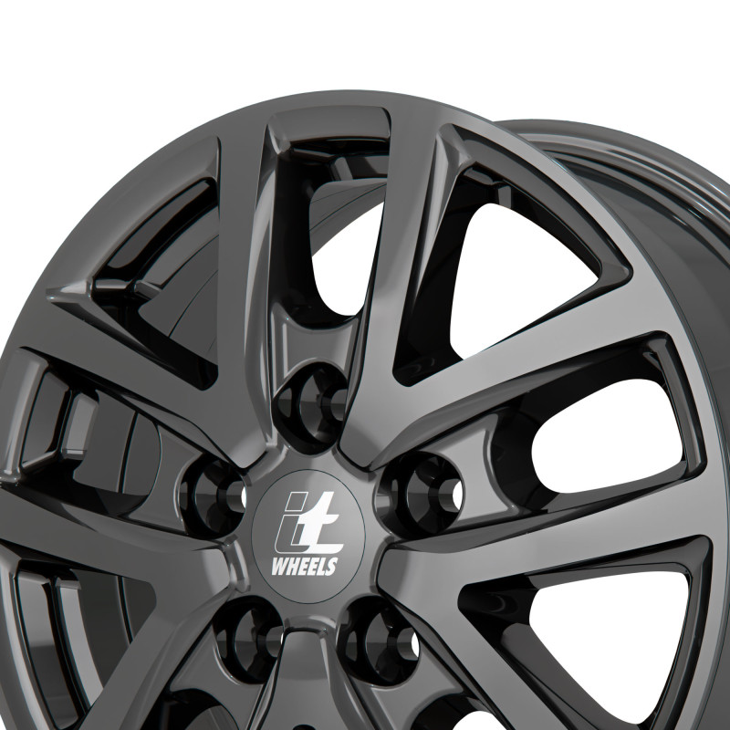 itWheels MIRA VAN gloss titanium