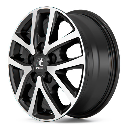 itWheels MIRA VAN gloss black polished
